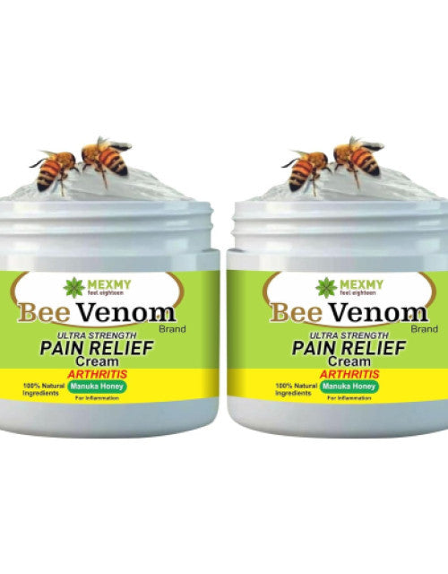 Bee Venom Joint & Bone Therapy Pain Relief Natural Cream ( Pack Of 2 )